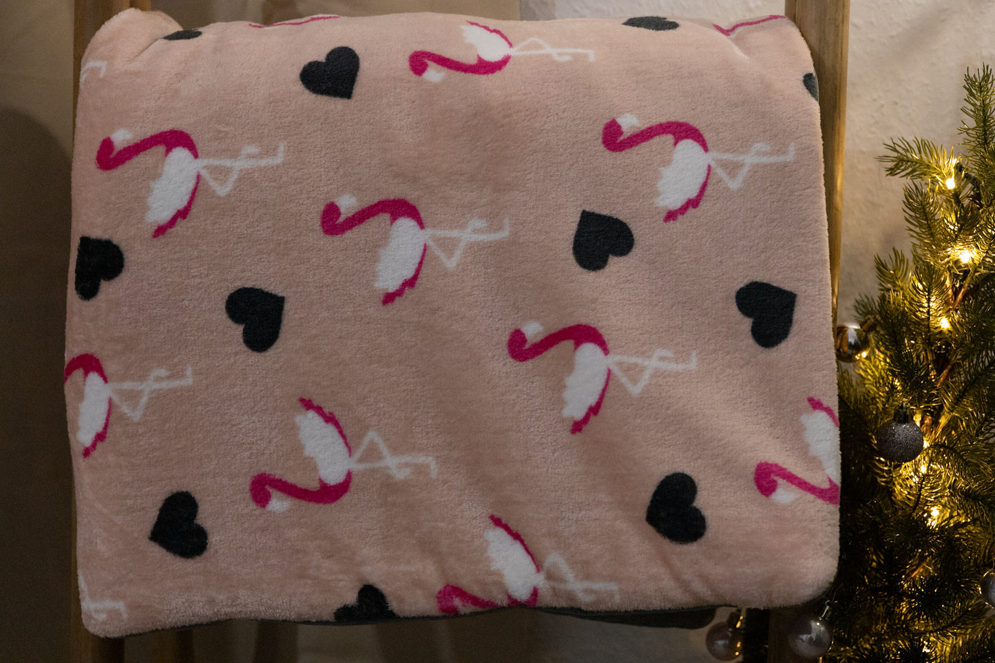 Kombi Hundedecke Flamingo Grau
