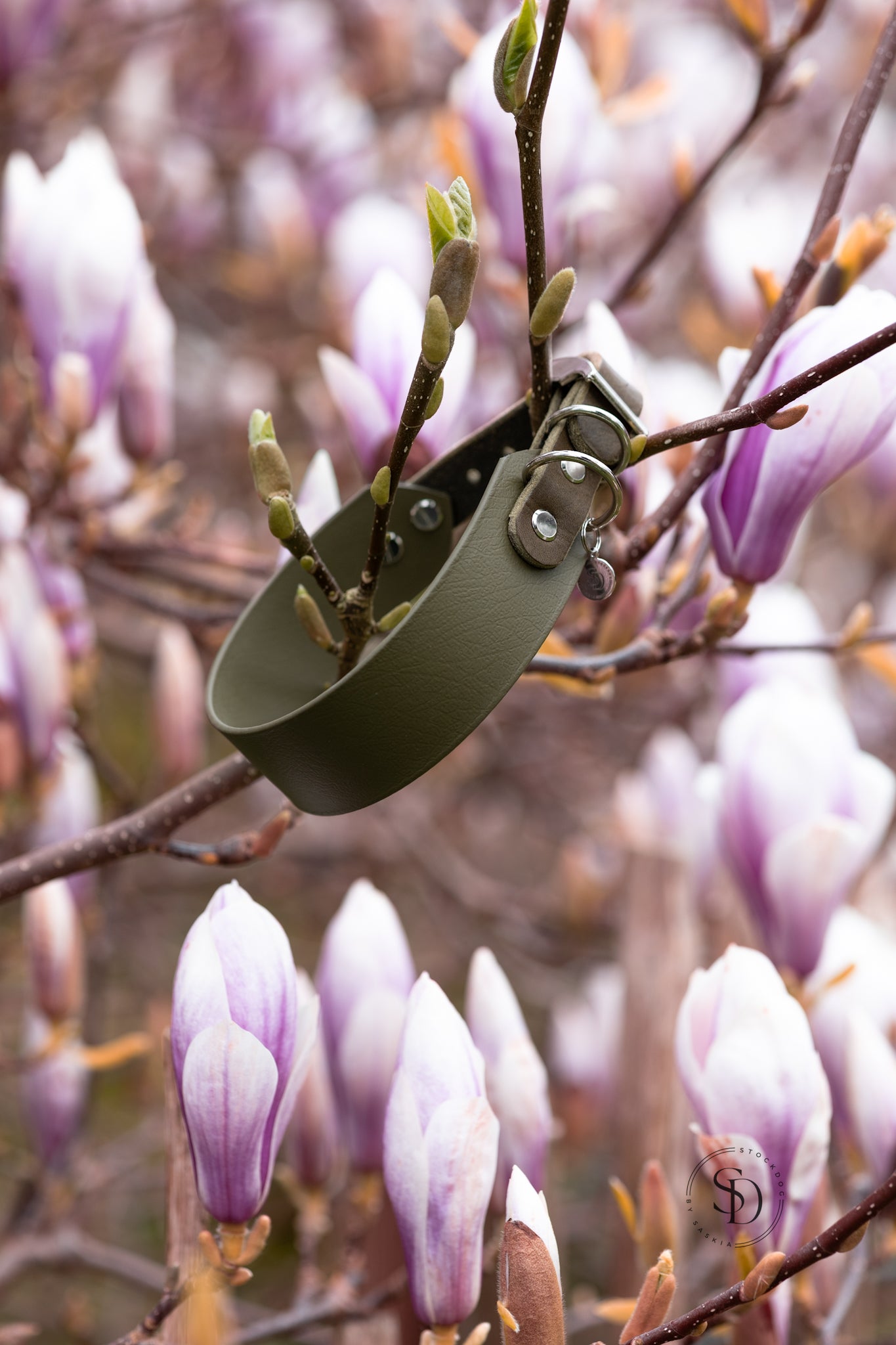 Halsband „Milano“ - Olive x Olive