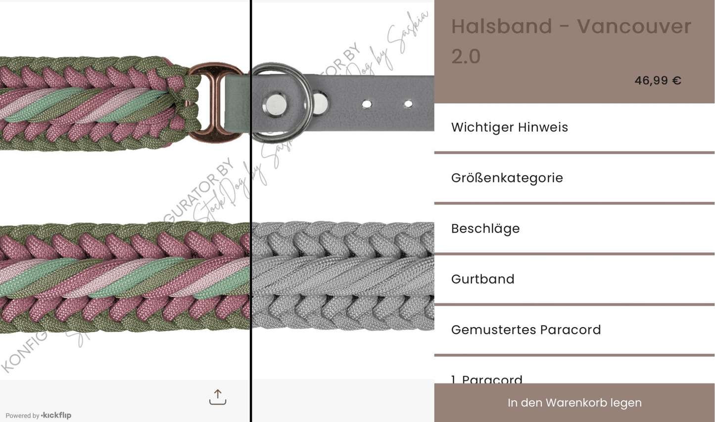 Halsband - Vancouver 2.0