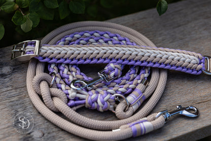 Halsband Rom & eine Paracord Tau Leine London