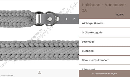 Halsband - Vancouver 2.0