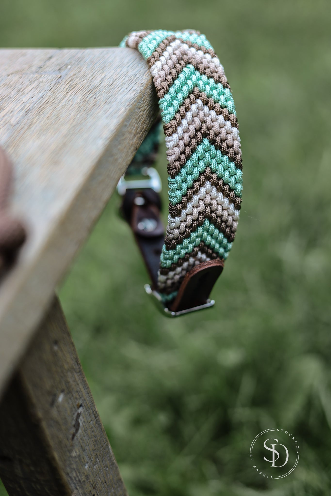 Halsband Friendship & Paracord Tau Leinen Set - Dewdrope x Brown