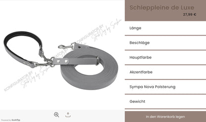 Schleppleine de Luxe