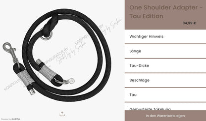 One Shoulder Adapter - Tau Edition