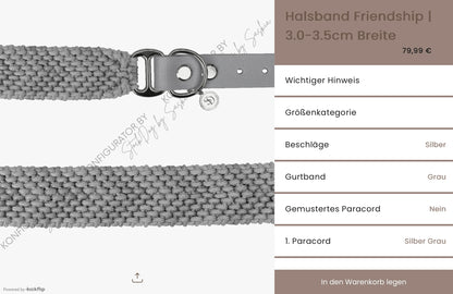 Halsband Friendship | 3.0-3.5cm Breite