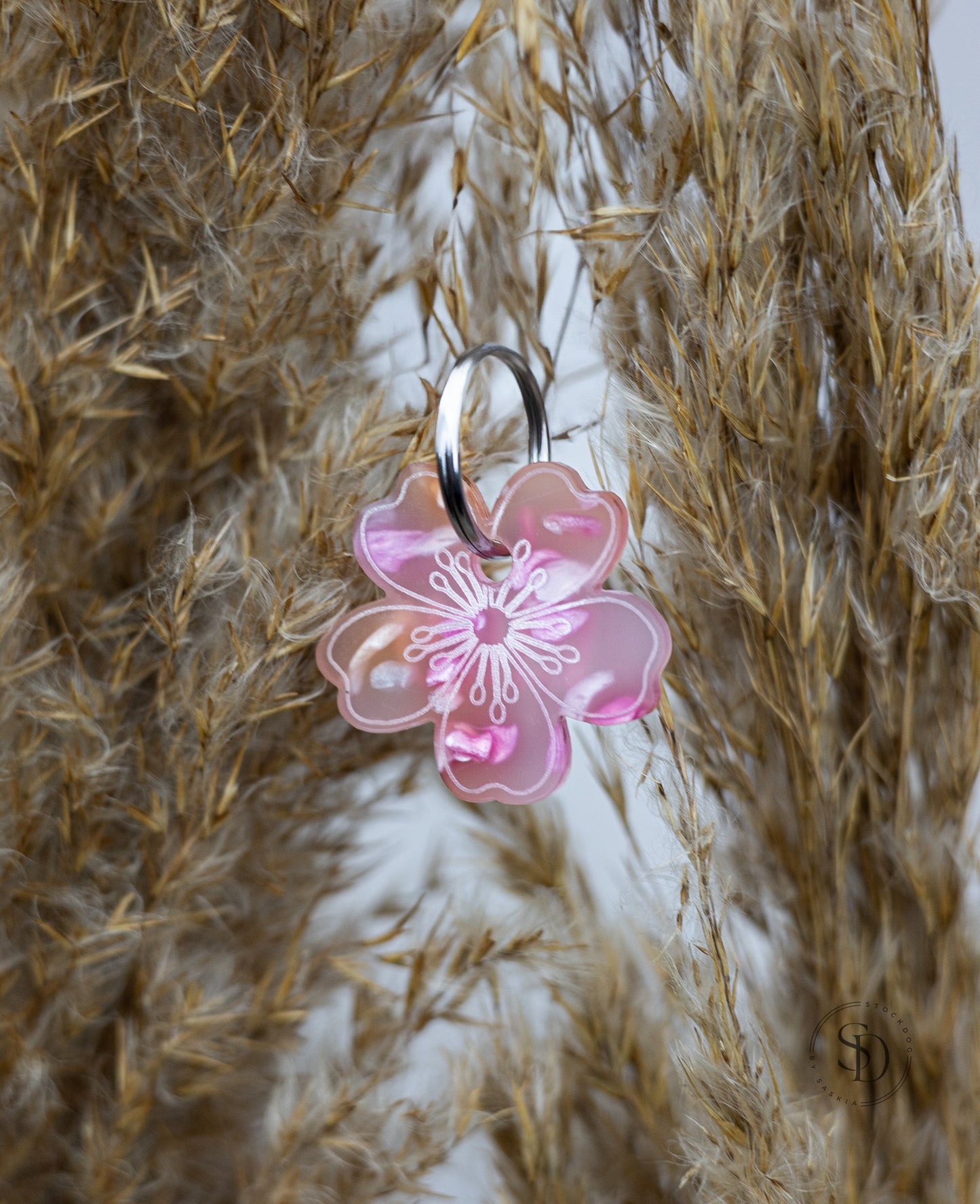Hundemarke Kirschblüte