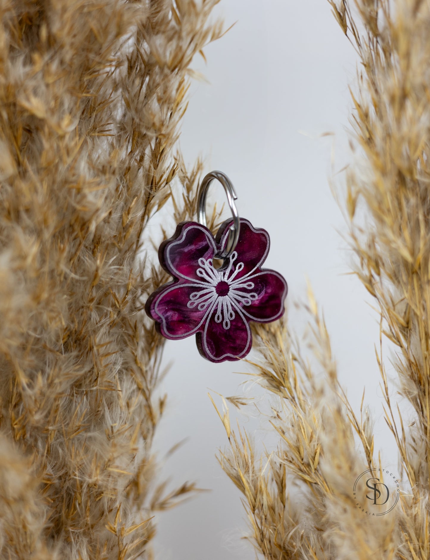 Hundemarke Kirschblüte