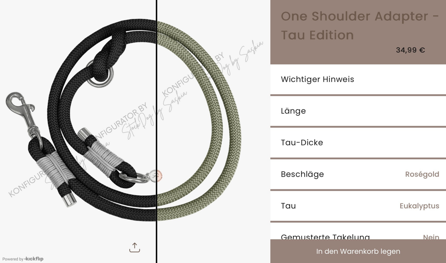 One Shoulder Adapter - Tau Edition