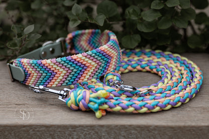 Halsband Friendship & Leine Paris - Rainbow Love