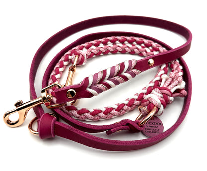 Crossbody Leinen „PINK LADY“
